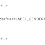 TYPO3 sr_emai_subscirbe Newsletter um Anrede und Gender erweitern