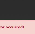 TYPO3 Fehlermeldung