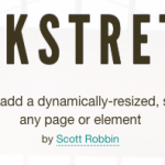 Backstretch Logo Typografie