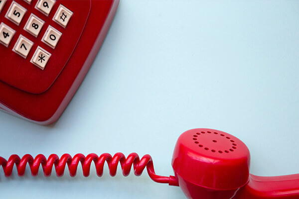 rotes Telefon