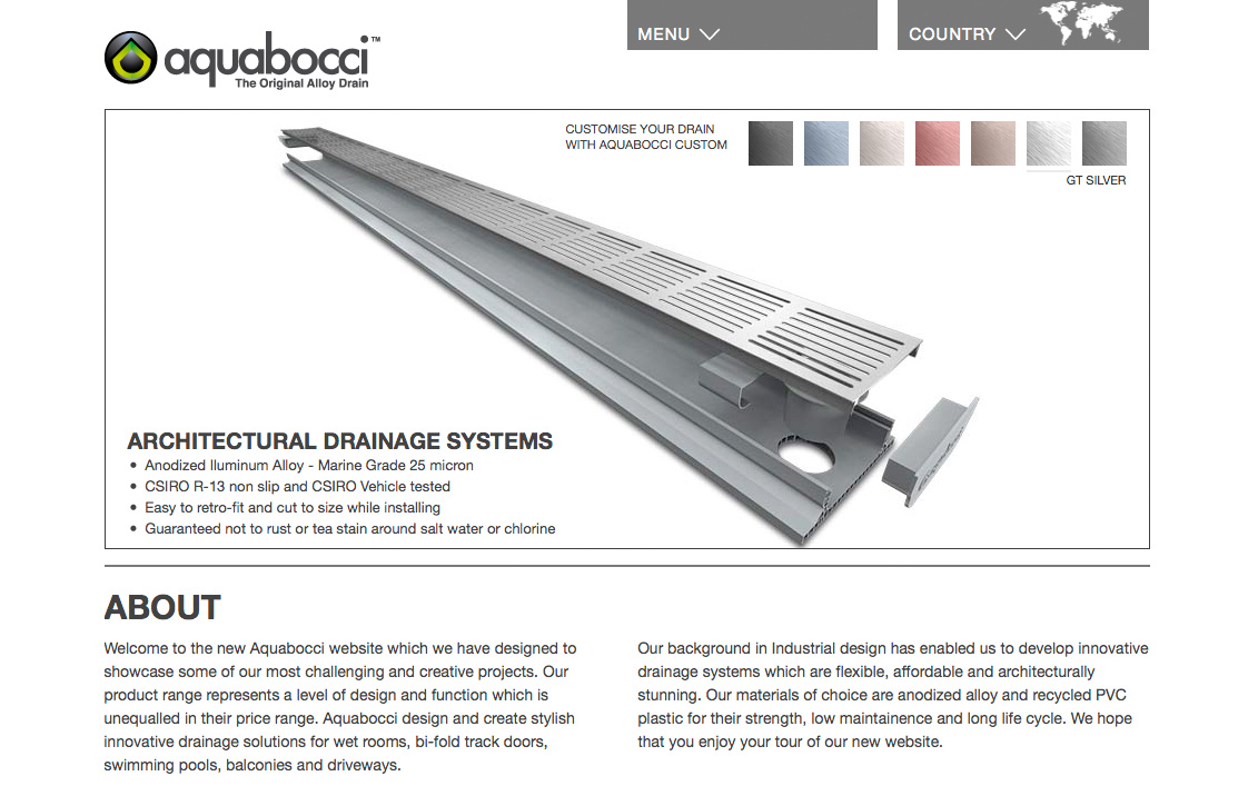 Aquabocci Drains