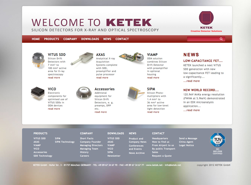 KETEK Creative Detector Solutions