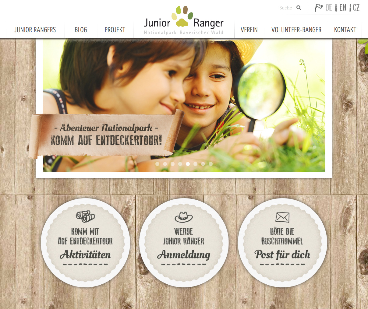 Junior Ranger Website