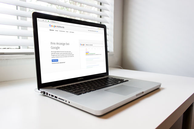 Google Adwords am Macbook