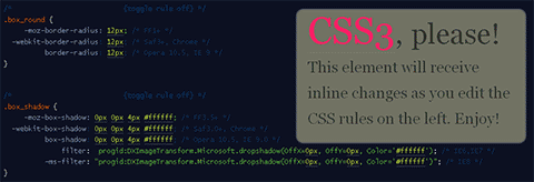 css3 rule generator