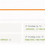 Firefox selector Hacks