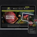Startseite der Fleischgeniesser-Website auf Laptop und Handy
