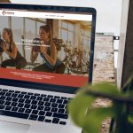Windorfer-Homepage auf einem Laptop-Bildschirm