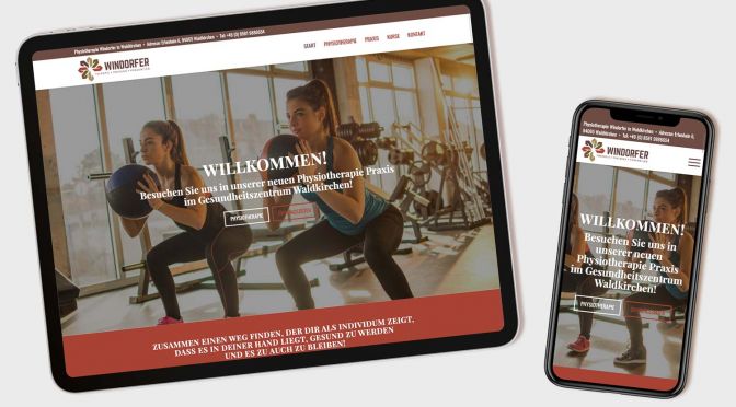 Physiotherapie Windorfer | Responsive Wordpress Website