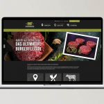Fleischgeniesser Webdesign Macbook Mockup