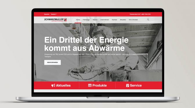 Schwarzmüller GmbH | Responsive TYPO3 Webseite