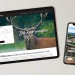Zwieseler Waldhaus Webdesign Tablet und Mobile Mockup