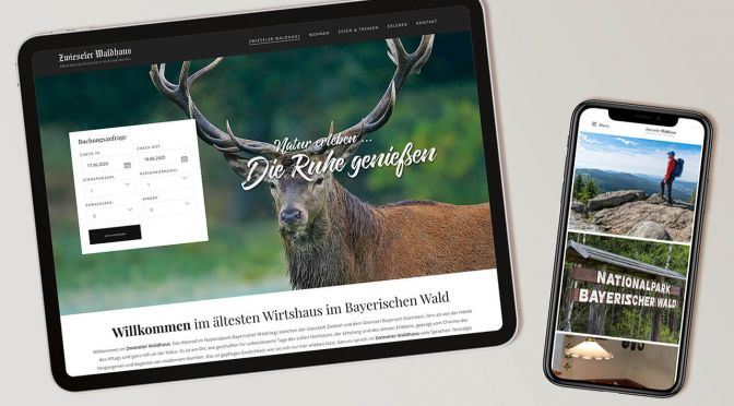 Zwieseler Waldhaus | Responsive Wordpress Website