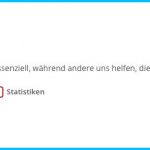 Cookie Hinweis Screenshot