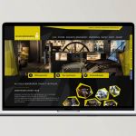 Besucherbergwerk Kropfmühl Webdesign Macbook Mockup