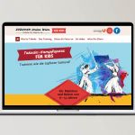 Takeda Kids Webdesign Macbook Mockup