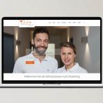 Dr. Fuchs Webdesign Macbook Mockup