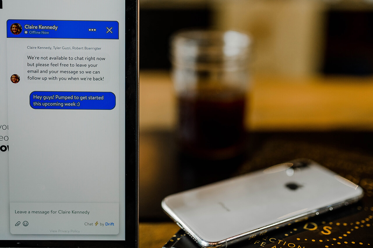 Chatsystem Beispielfoto