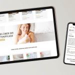 Daunenhof Webdesign Mockup Tablet und Mobile