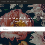 adobe stock screenshot