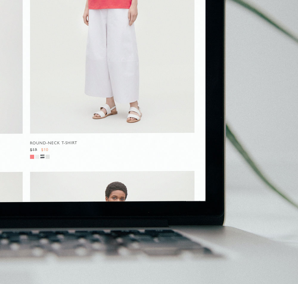 online shop screenshot