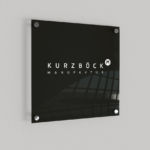Kurzboeck Firmenschild mockup