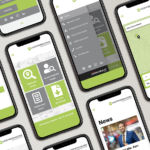 Mobile Version der Website für Hüffermann