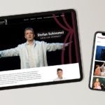 Stefan Schimmel Website-Seiten auf Tablet und Mobiltelefonen