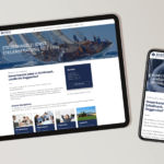 Die Seiten der Website der Jobst Steuerkanzlei auf den Bildschirmen von Tablets und Mobiltelefonen