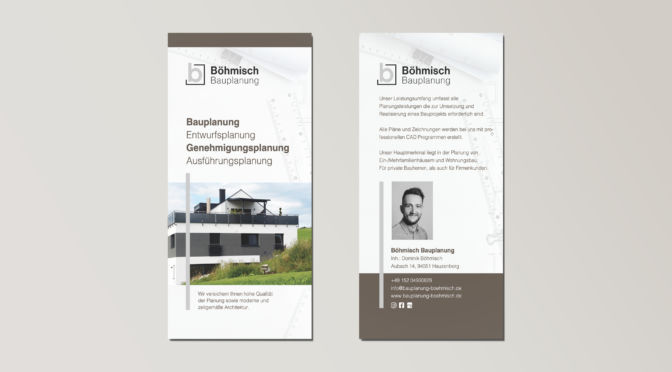 Bauplanung Böhmisch | Printprodukte