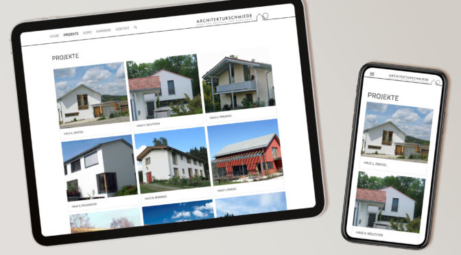 Architekturschmiede – Büro für Hochbau und Städtebau | Responsive WordPress Website