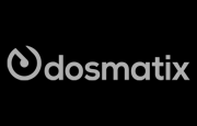 seo-dosmatix Dosmatix Logo weiĂ auf schwarz