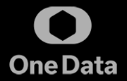 seo-onedata One Data Logo weiĂ auf schwarz