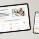 Communigate- Website-Seiten auf Tablet und Mobiltelefonen