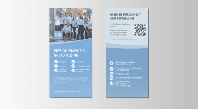 Physiotherapie Sigl | Flyer