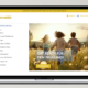 Laptop zeigt Lottakids-Webseite mit Frühlingsangeboten für Kinderbekleidung.