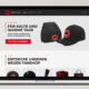 Online-Store mit Mützen und Caps für Skancraft-Fans auf einem Laptop-Bildschirm.