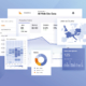 Infografik mit Screenshots von verschiedenen Metriken aus Google analytics