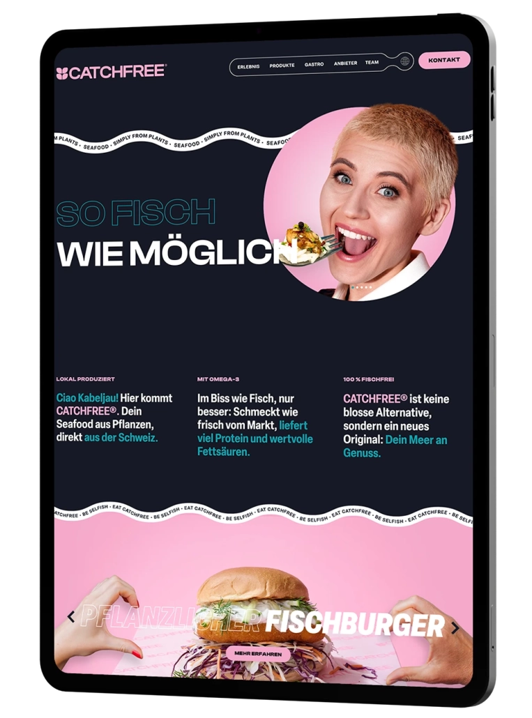 CATCHFREE | Responsive TYPO3 Website