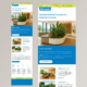 Moderne Webseite für florever mit Pflanzen und elegantem Design in lichtdurchflutetem Raum.