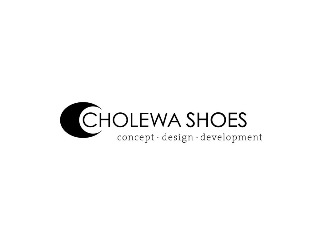 Logo von Cholewa Shoes mit Fokus auf Konzept, Design und Entwicklung.