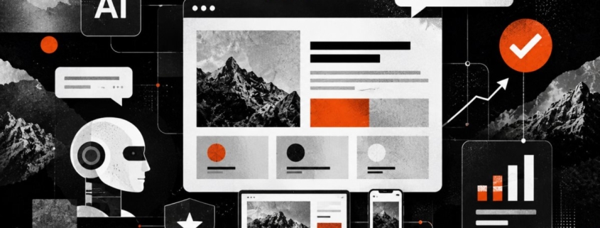 Infografik Webseiten + KI